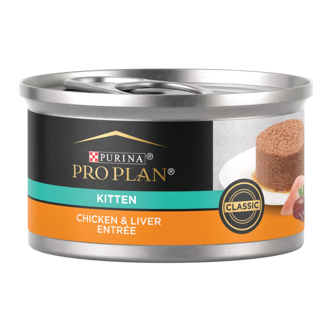 Purina Pro Plan Chicken & Liver Canned Kitten Food