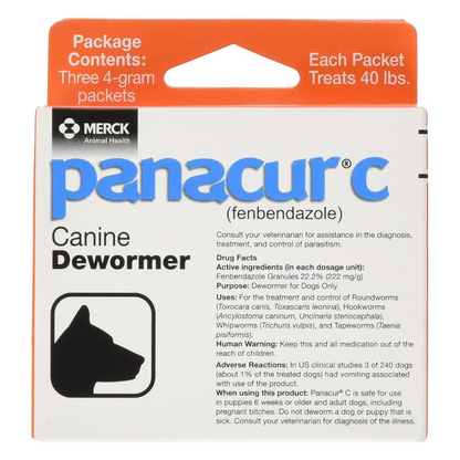 Panacur C Canine Dewormer (Fenbendazole)