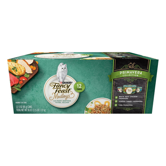 Fancy Feast Medleys Primavera Variety Pack Canned Cat Food