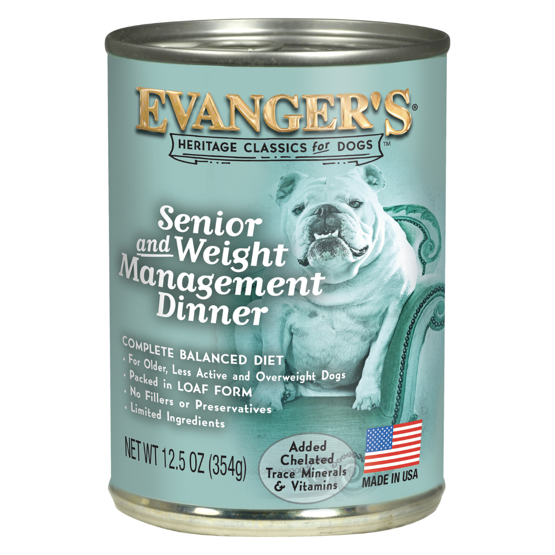 Evangers Heritage Classic Senior Dinner & Weight Management Canned Dog Food