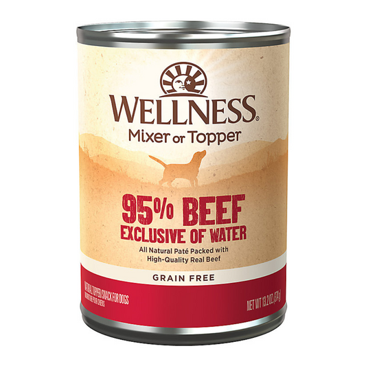 Wellness 95% Beef Canned Dog Food