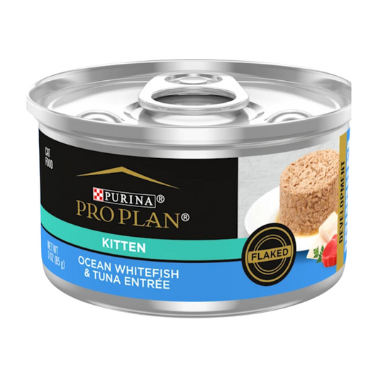 Purina Pro Plan Development Ocean Whitefish & Tuna Flaked Entree Canned Kitten Food