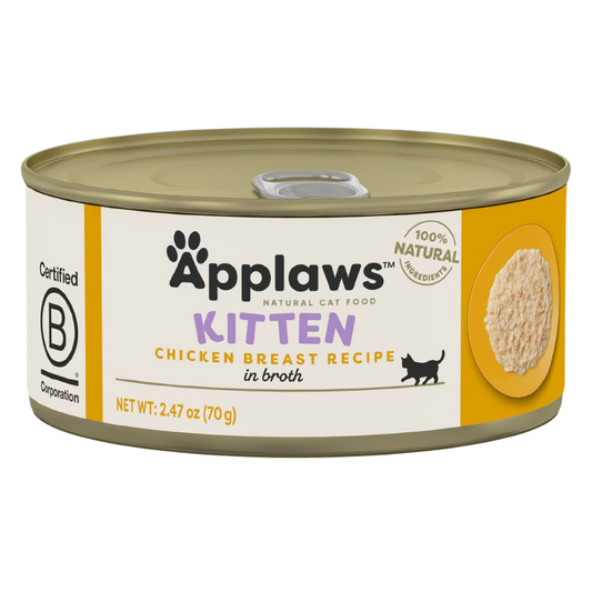 Applaws Chicken Breast in Broth Canned Kitten Food