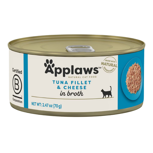 Applaws Tuna Filet with Cheese Canned Cat Food