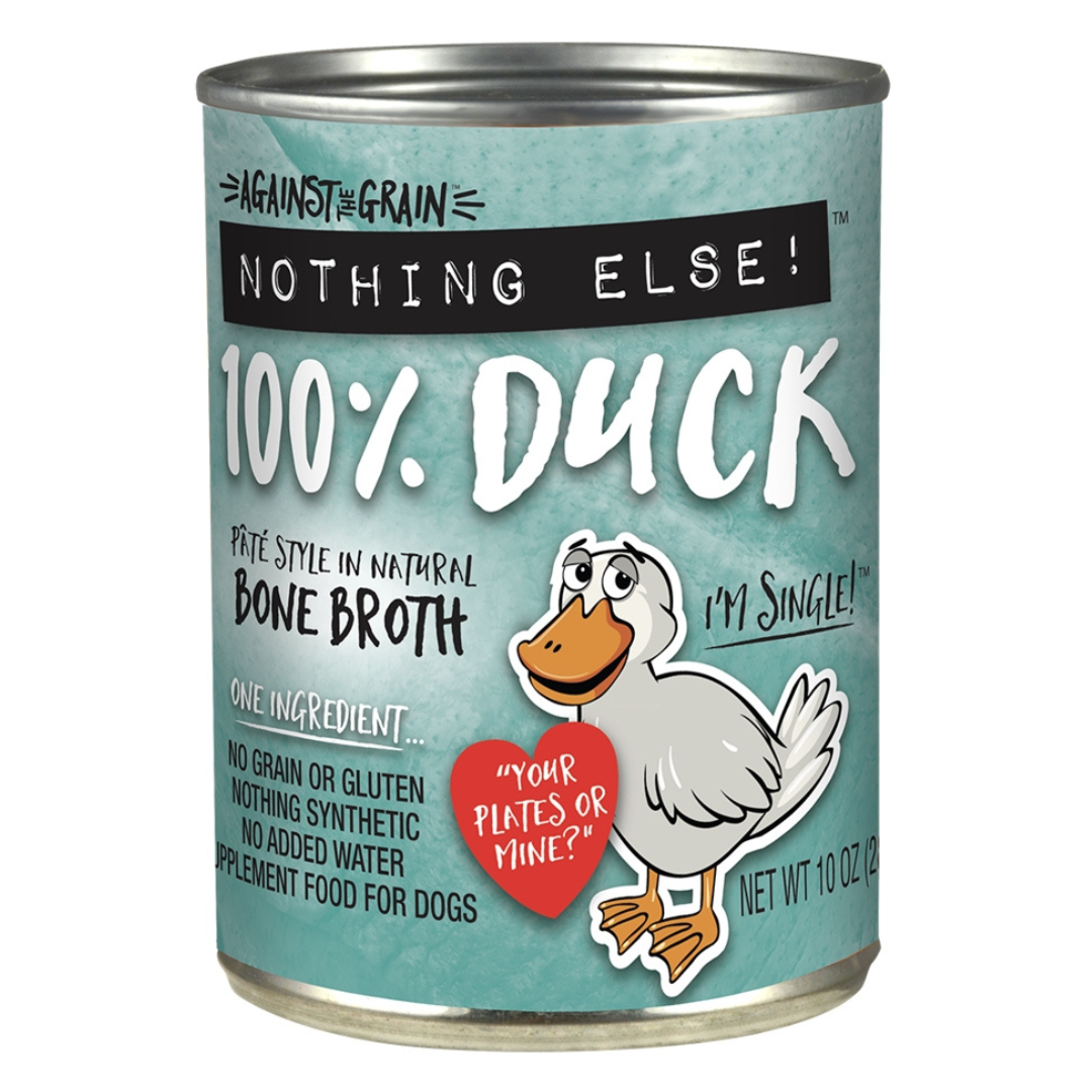 Against the Grain Nothing Else One Ingredient Duck Canned Dog Food