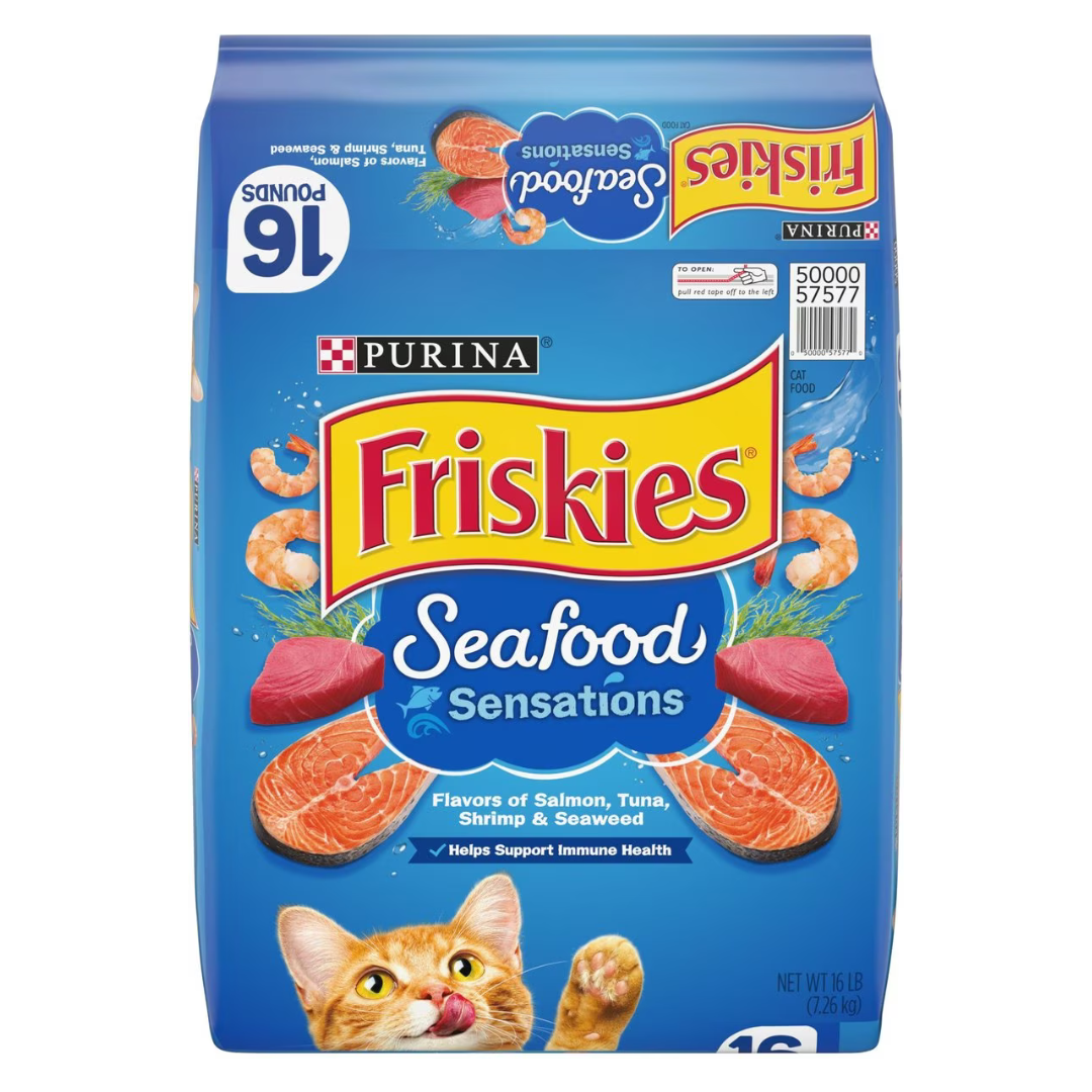 Friskies Seafood Sensations Dry Cat Food