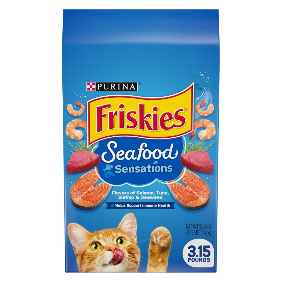 Friskies Seafood Sensations Dry Cat Food