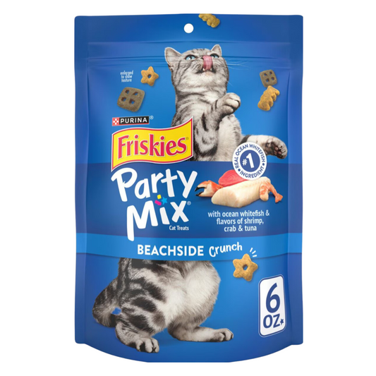 Friskies Party Mix Beachside Crunch Cat Treats