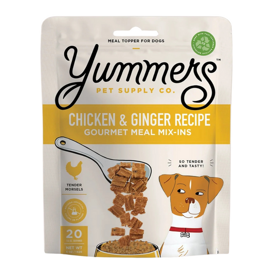 Yummers Pet Chicken & Ginger Gourmet Meal Mix-In for Dogs