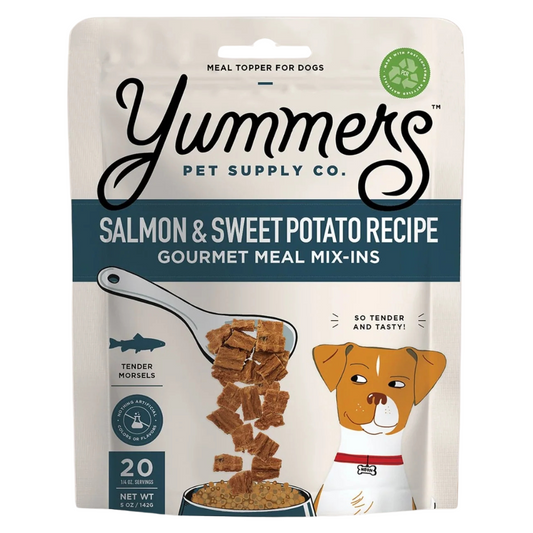 Yummers Pet Salmon & Sweet Potato Gourmet Meal Mix-in for Dogs