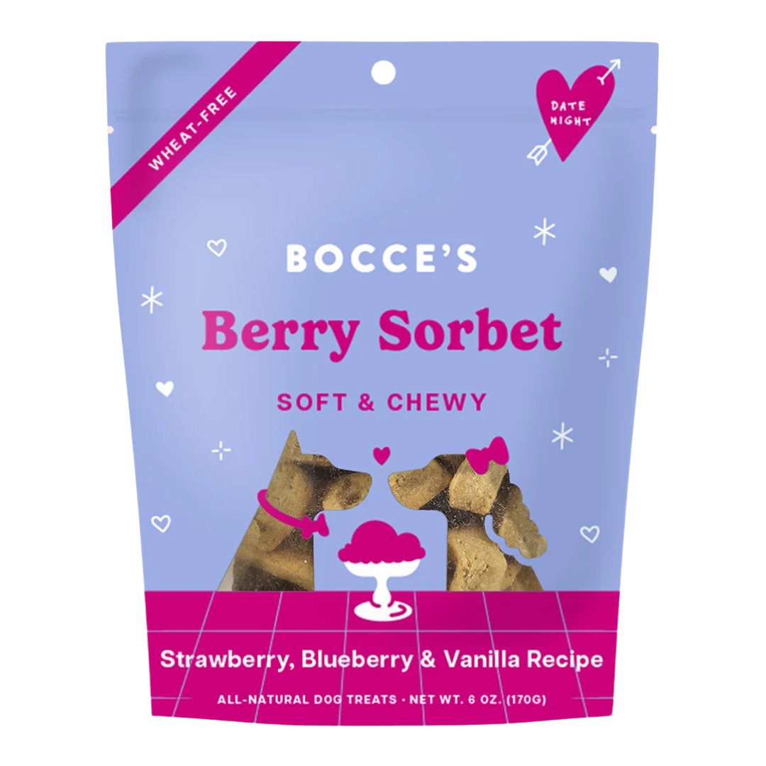 Bocce's Valentine's Day Berry Sorbet Dog Treats