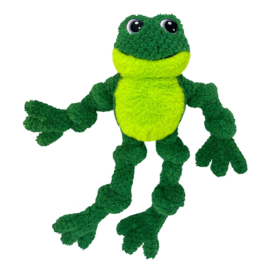 KONG Knots Frog Dog Plush Toy