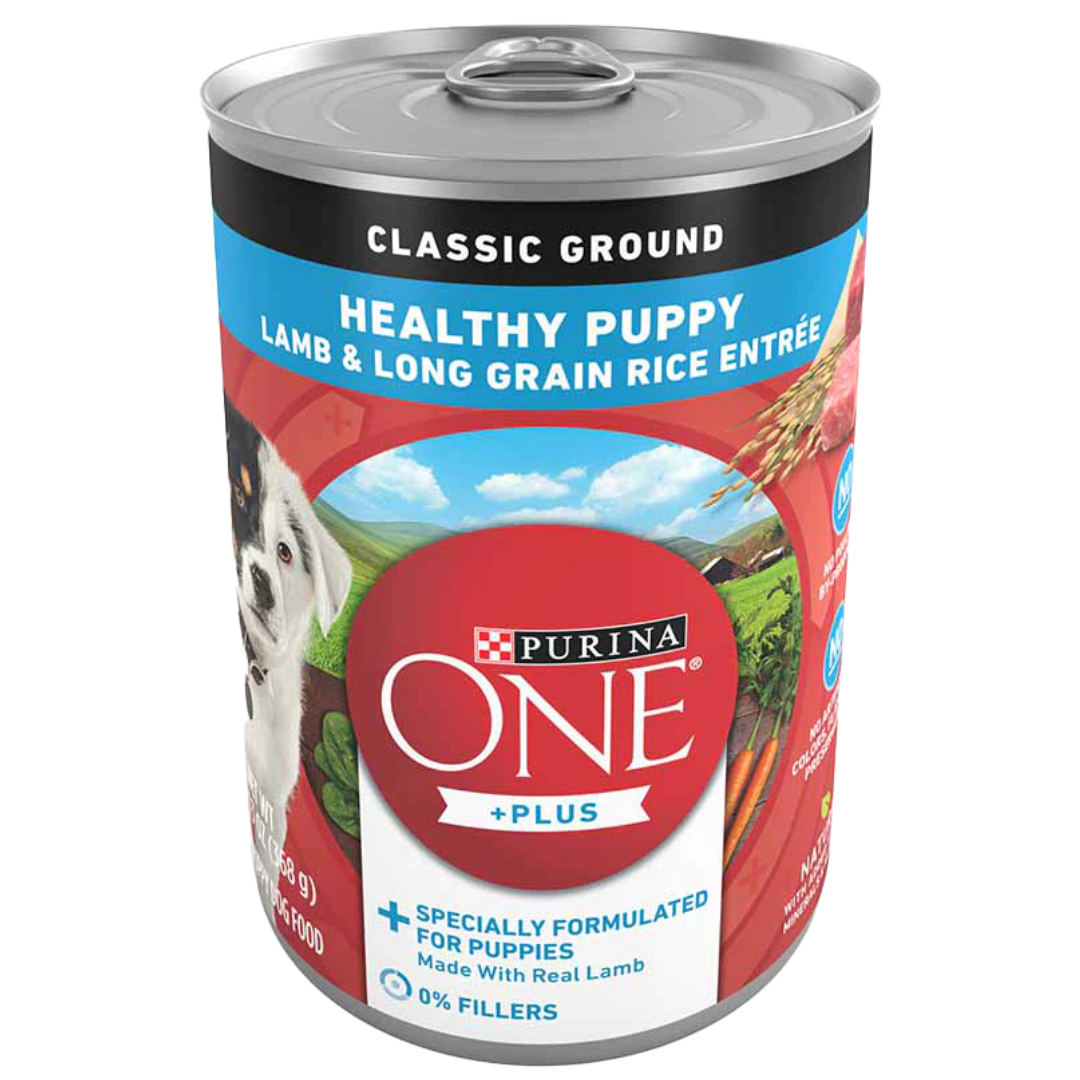 Purina One SmartBlend Lamb & Rice Puppy Canned Food