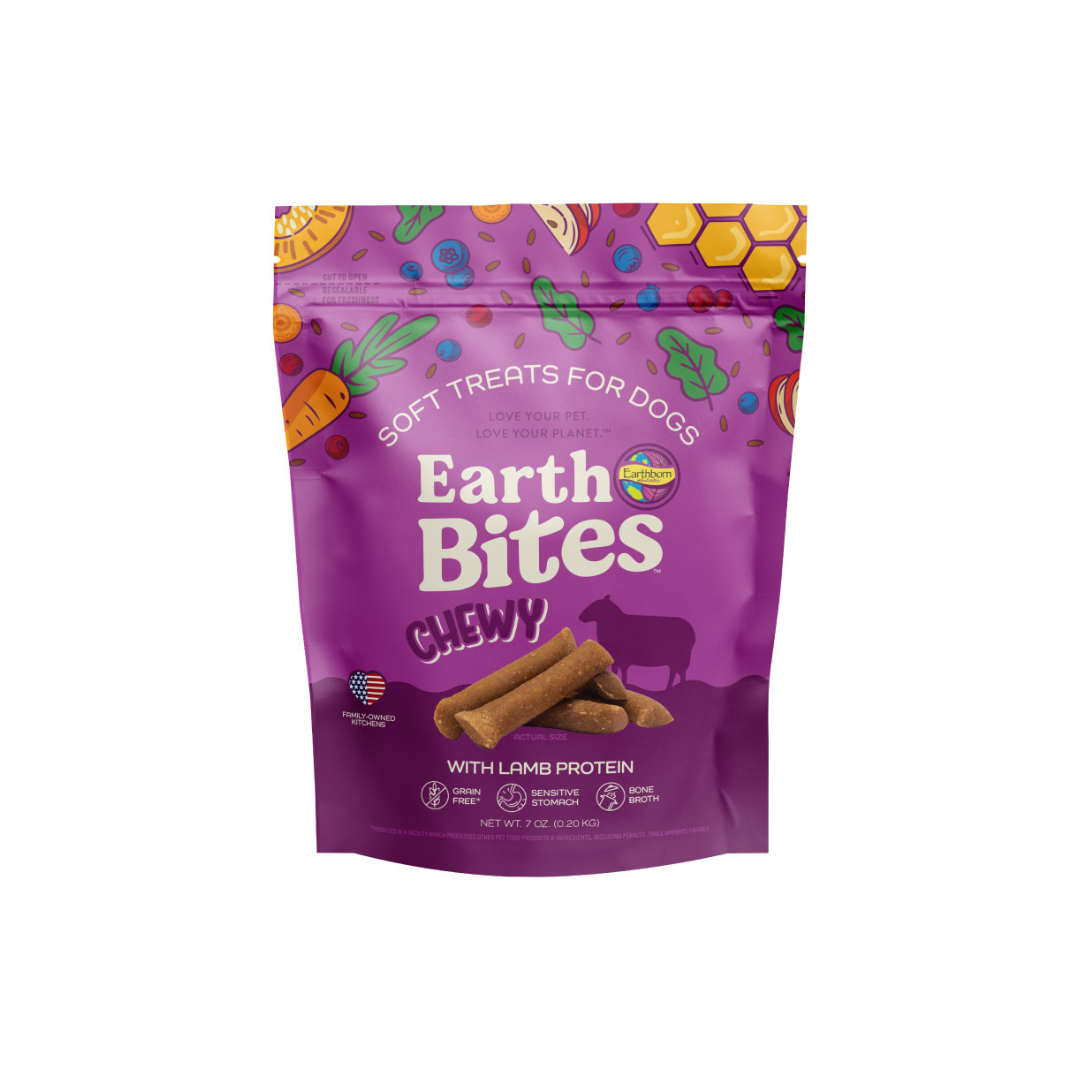 Earthborn Holistic EarthBites Lamb Chewy Soft Dog Treats