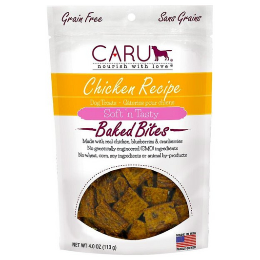 Caru Soft 'n Tasty Chicken Recipe Bites for Cats