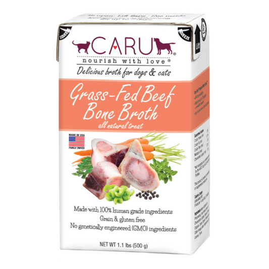 Caru Grass Fed Beef Bone Broth For Dogs & Cats