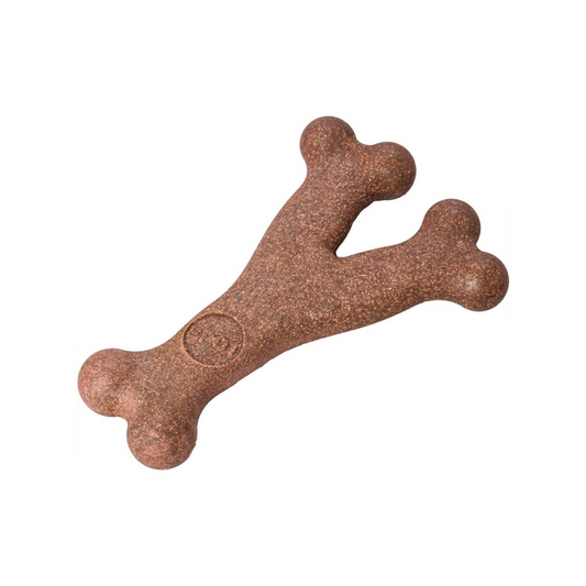 Bam-Bone Wish Bone Bacon Dog Chew Toy