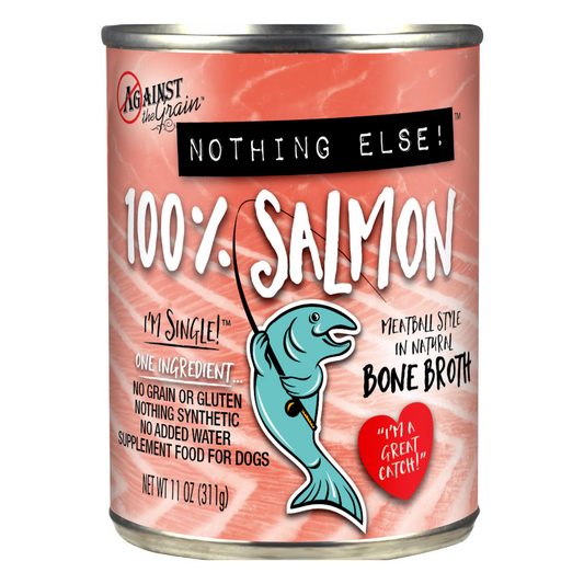 Against the Grain Nothing Else Salmon Canned Dog Food