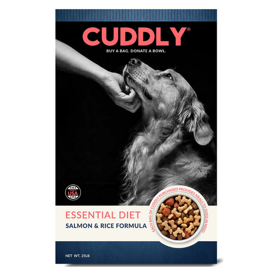 CUDDLY Essential Diet Salmon & Rice Formula Dry Dog Food