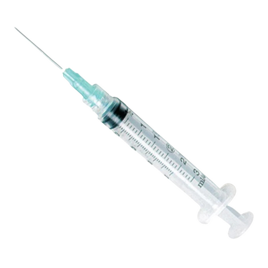 Exel 3cc Syringe w/ 23g x 1" Needle