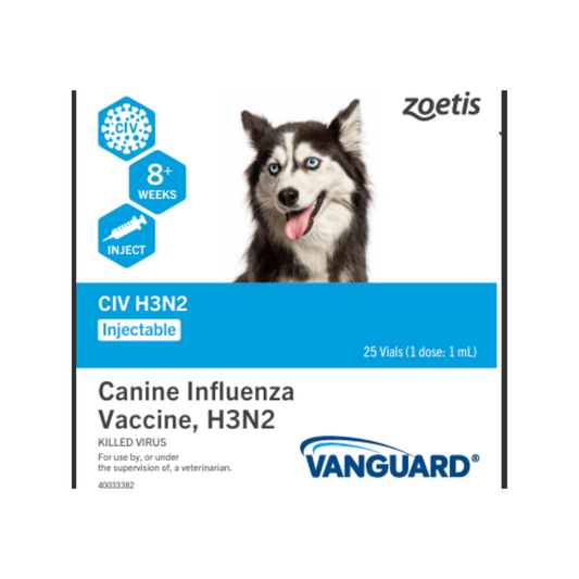 Vanguard CIV Canine Influenza Vaccine (H3N2), Killed Virus