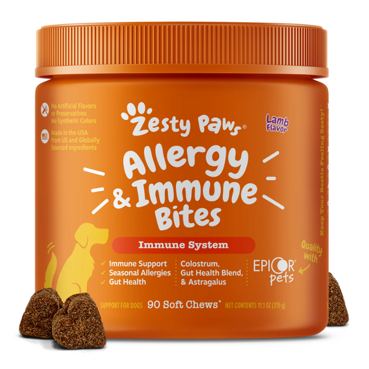 Zesty Paws Allergy & Immune Bites for Dogs