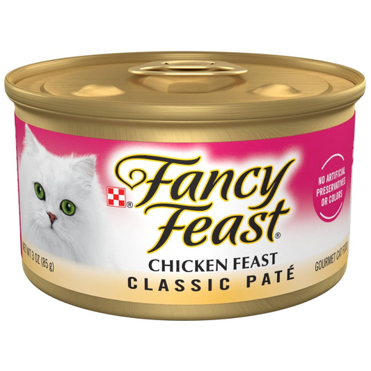 Fancy Feast Chicken Feast Classic Pate Canned Cat Food