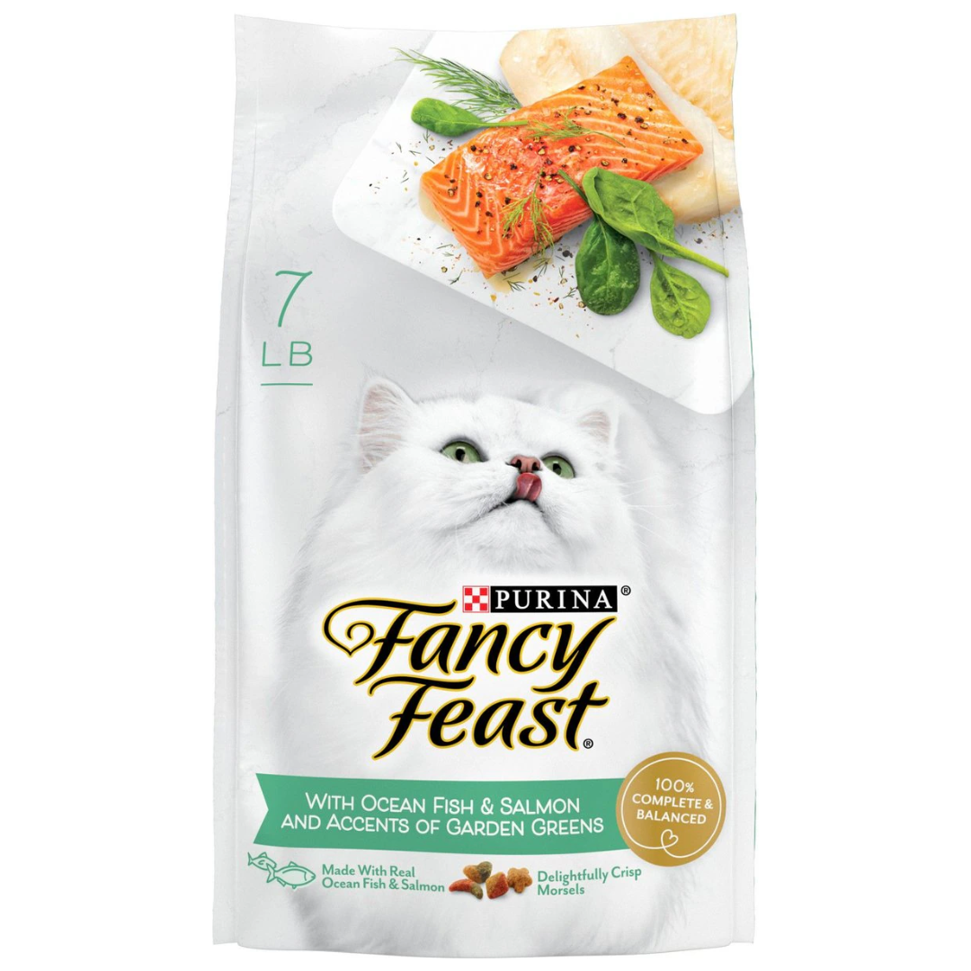 Fancy Feast Ocean Fish & Salmon Dry Cat Food