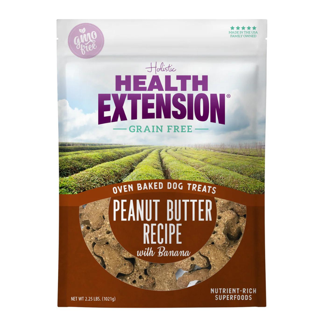 Health Extension Peanut Butter with Banana Oven Baked Dog Treats