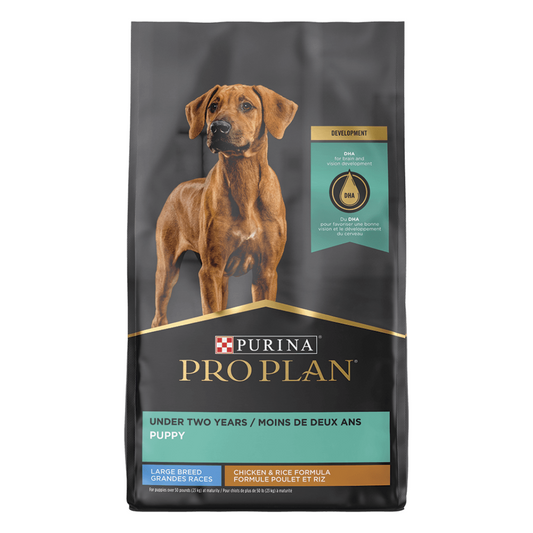 Purina Pro Plan Large Breed Chicken & Rice Formula Dry Puppy Food