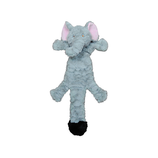 Jolly Pet Fat Tail Stuffed Elephant Dog Toy