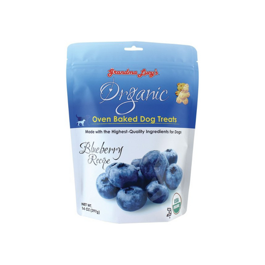 Grandma Lucy's Organic Baked Blueberry Dog Treats