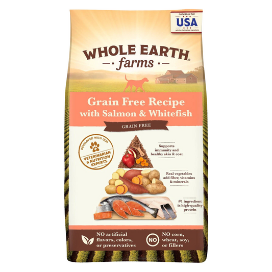 Merrick Whole Earth Farms Grain Free Salmon & Whitefish Dry Dog Food