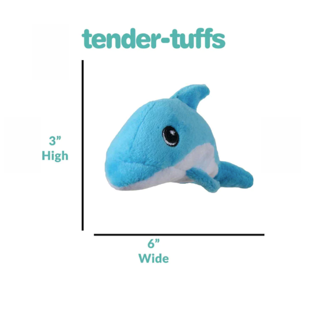 Snuggle Puppy Tender-Tuffs Tiny-Tuffs Blue Dolphin