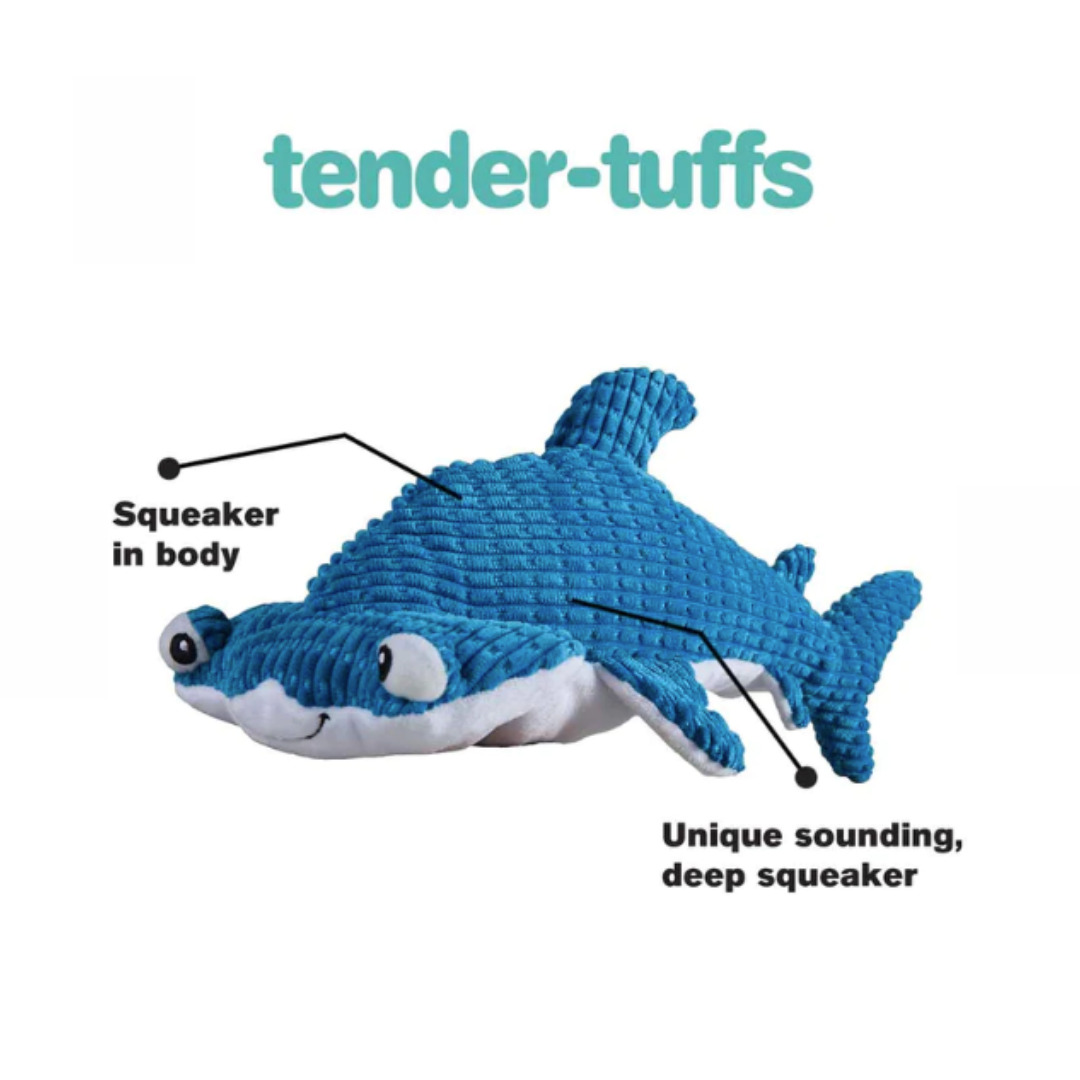 Snuggle Puppy Tender-Tuffs Big Shots Hammerhead Shark