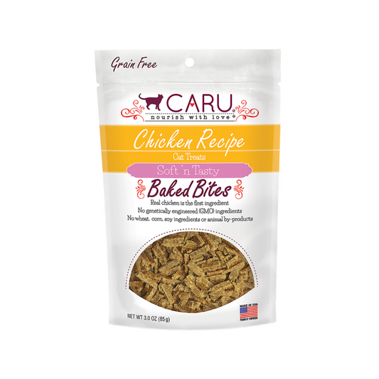 Caru Soft 'n Tasty Chicken Recipe Bites for Cats