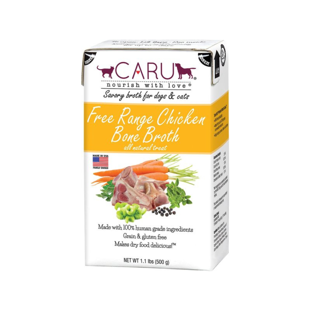 Caru Free Range Chicken Bone Broth for Dogs & Cats