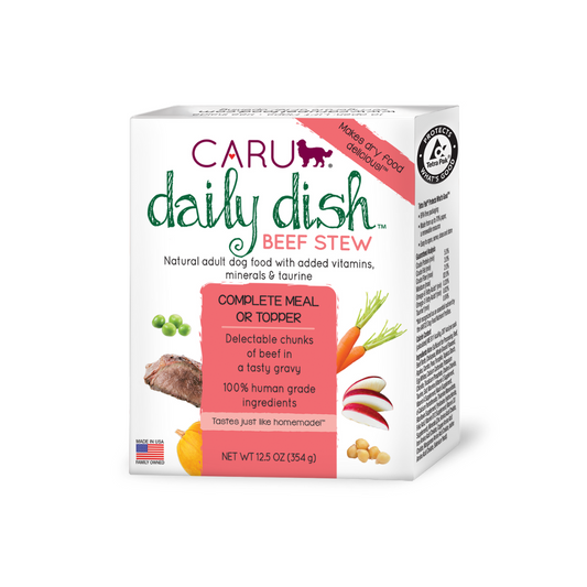 Caru Daily Dish Beef Stew for Dogs