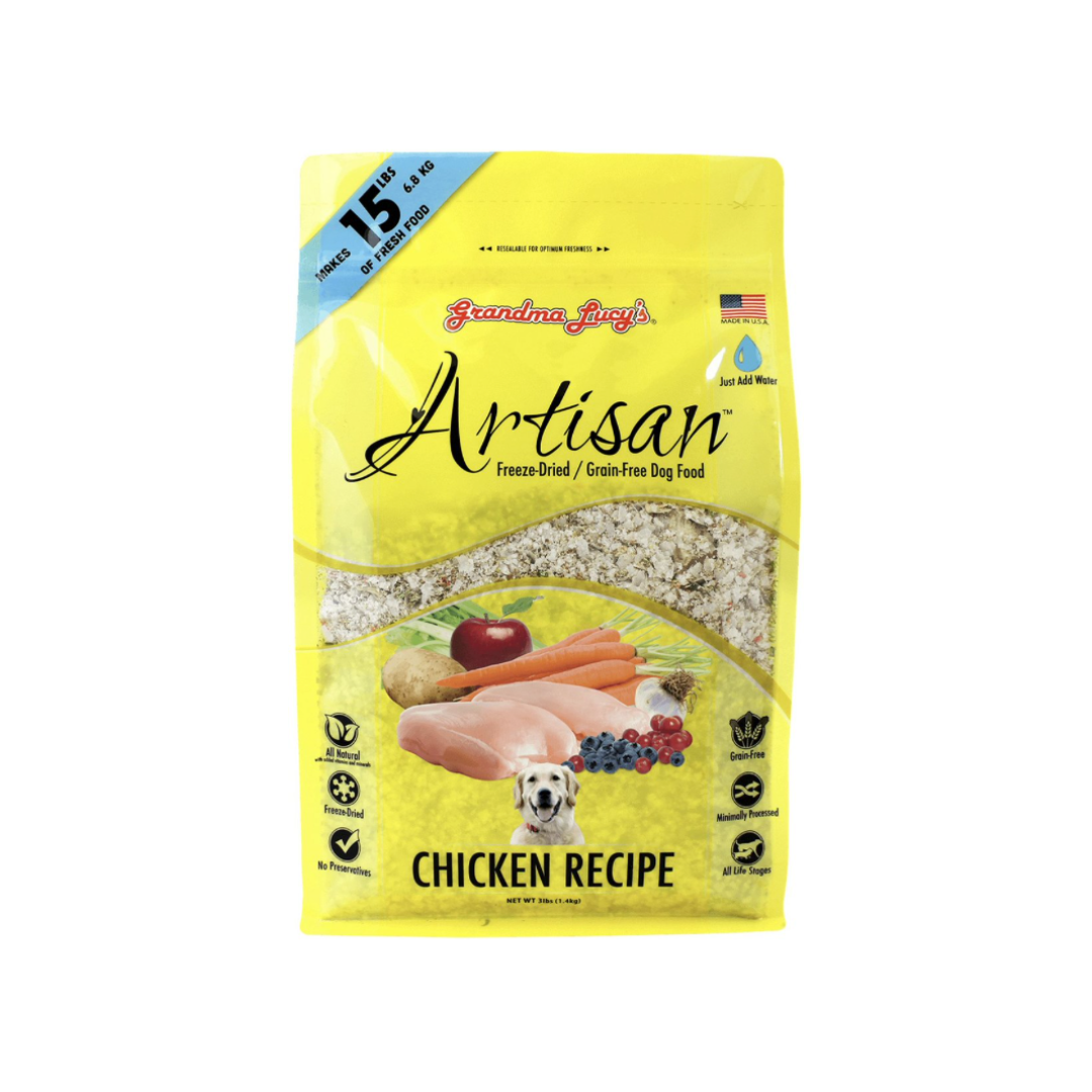 Grandma Lucy's Artisan Chicken Freeze Dried Dog Food