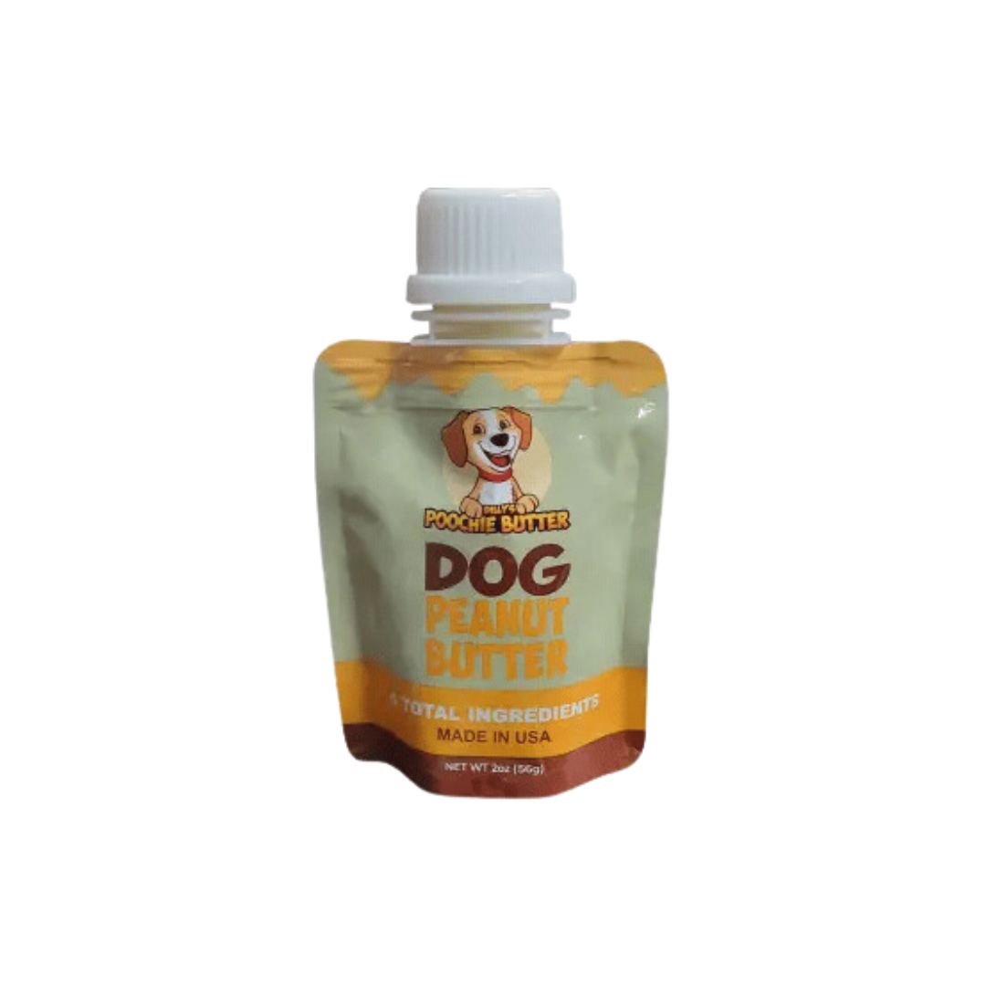 Dilly's Poochie Butter Peanut Butter Squeeze Pack