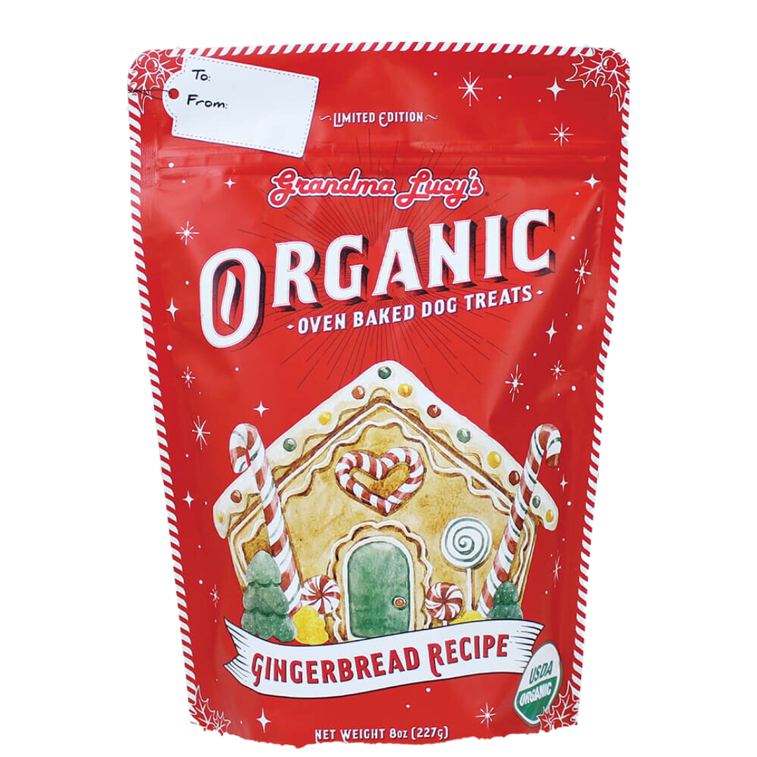 Grandma Lucy's Organic Gingerbread Oven Baked Dog Treats