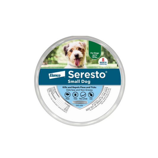 Seresto Flea & Tick Collar for Dogs, up to 18 lbs