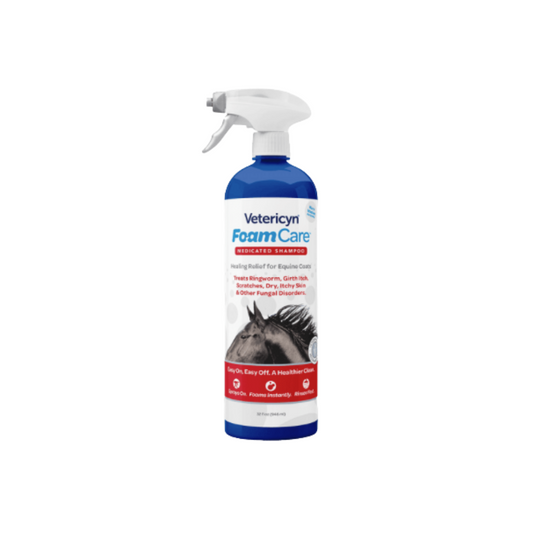 Vetericyn FoamCare® Equine Medicated Shampoo