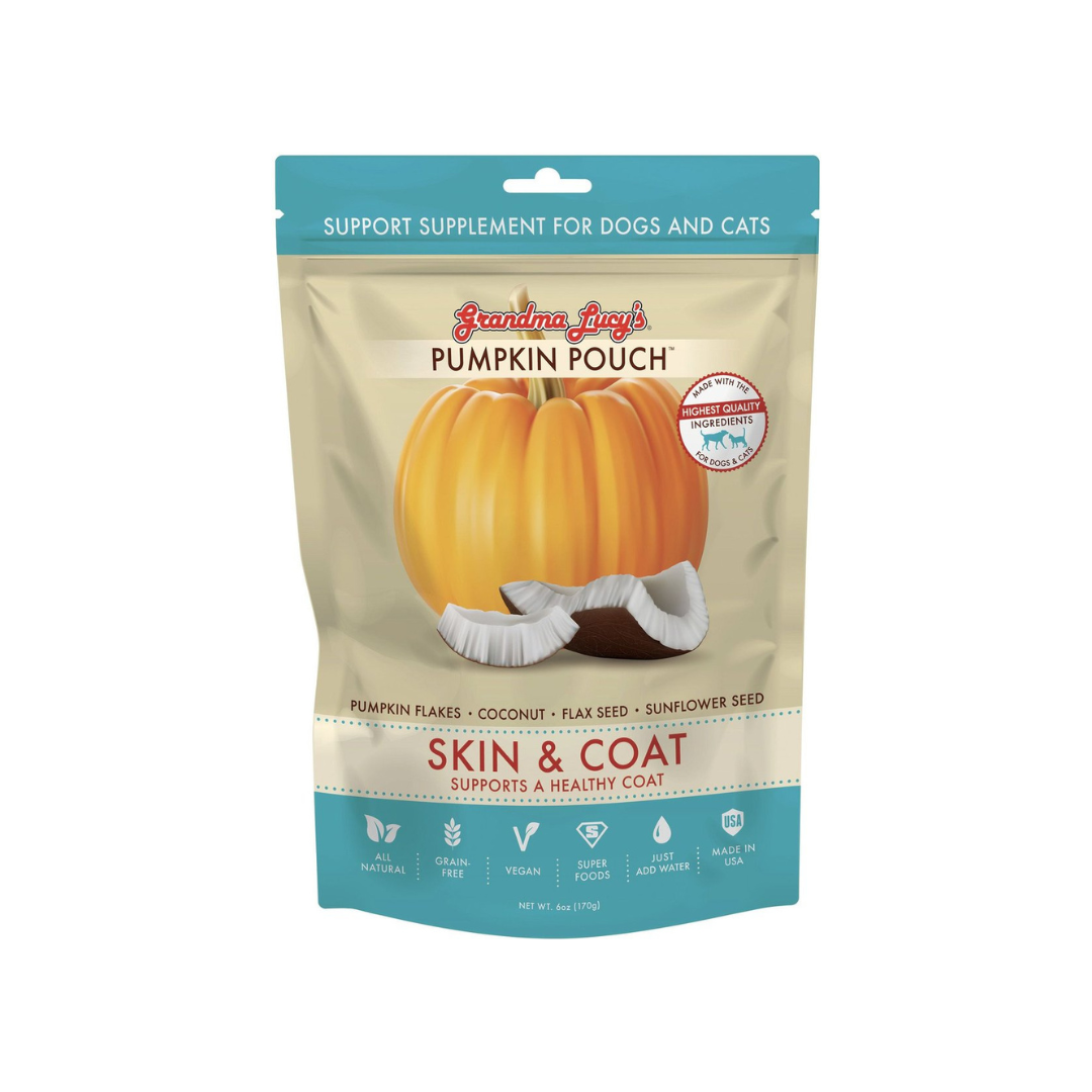 Grandma Lucy's Pumpkin Pouch Skin & Coat Supplement