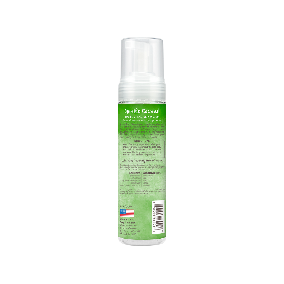 Tropiclean Hypoallergenic Waterless Shampoo