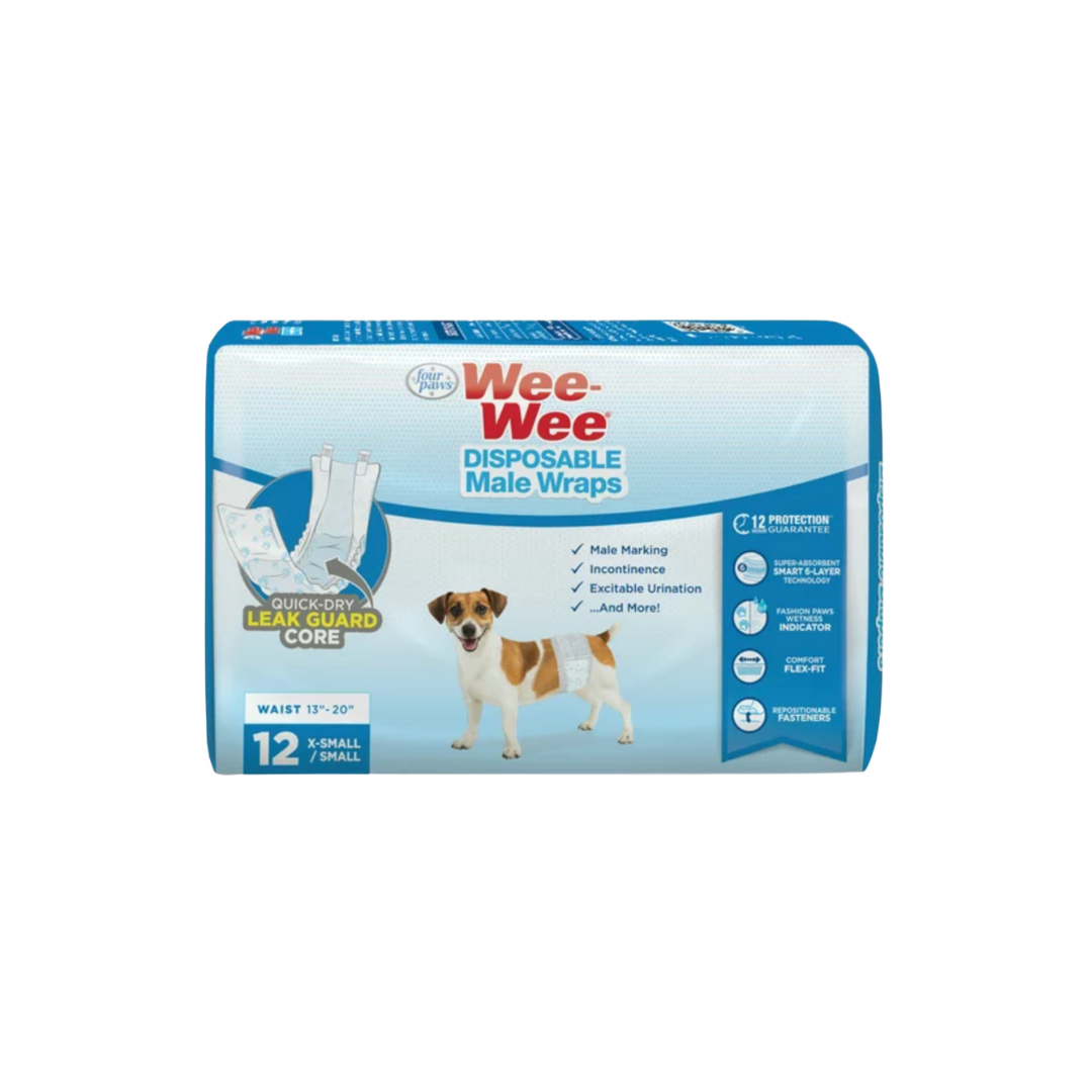 Wee-Wee Disposable Diapers, 12 pack