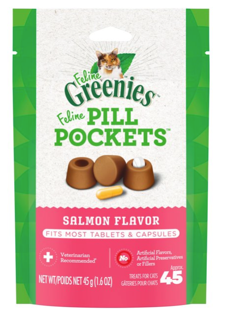 Greenies Feline Salmon Pill Pockets