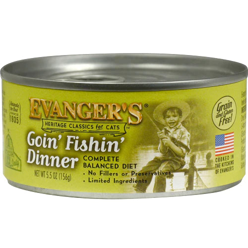 Evangers Heritage Classic Goin' Fishin' Canned Cat Food