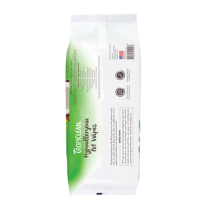 TropiClean Hypoallergenic Cleaning Pet Wipes