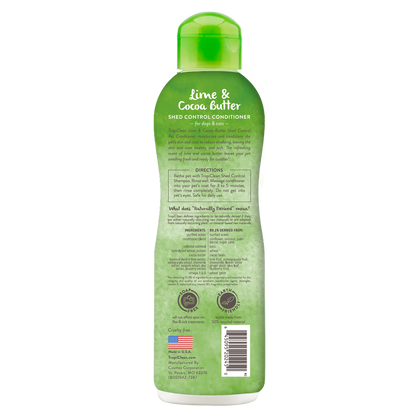 TropiClean Lime & Cocoa Butter Shed Control Conditioner